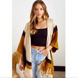 Fab'rik POPPY FRINGED CARDIGAN​